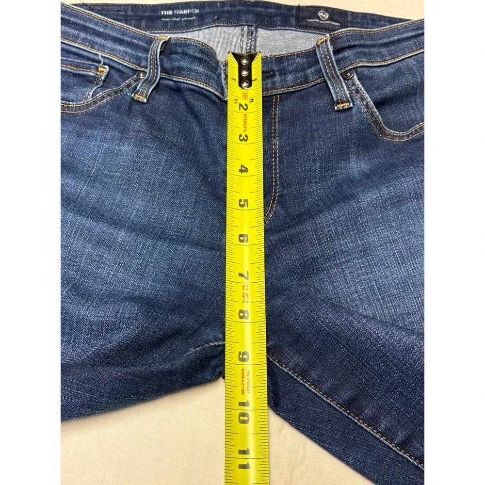 AG Adriano Goldschmied The Harbor‎ Essential Straight Jeans Dark Wash 27RX31